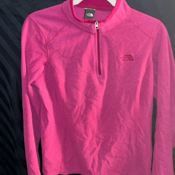 Women’s Medium NORTH FACE FLEECE 1/4 ZIP PULLOVER - Picture 1 of 4